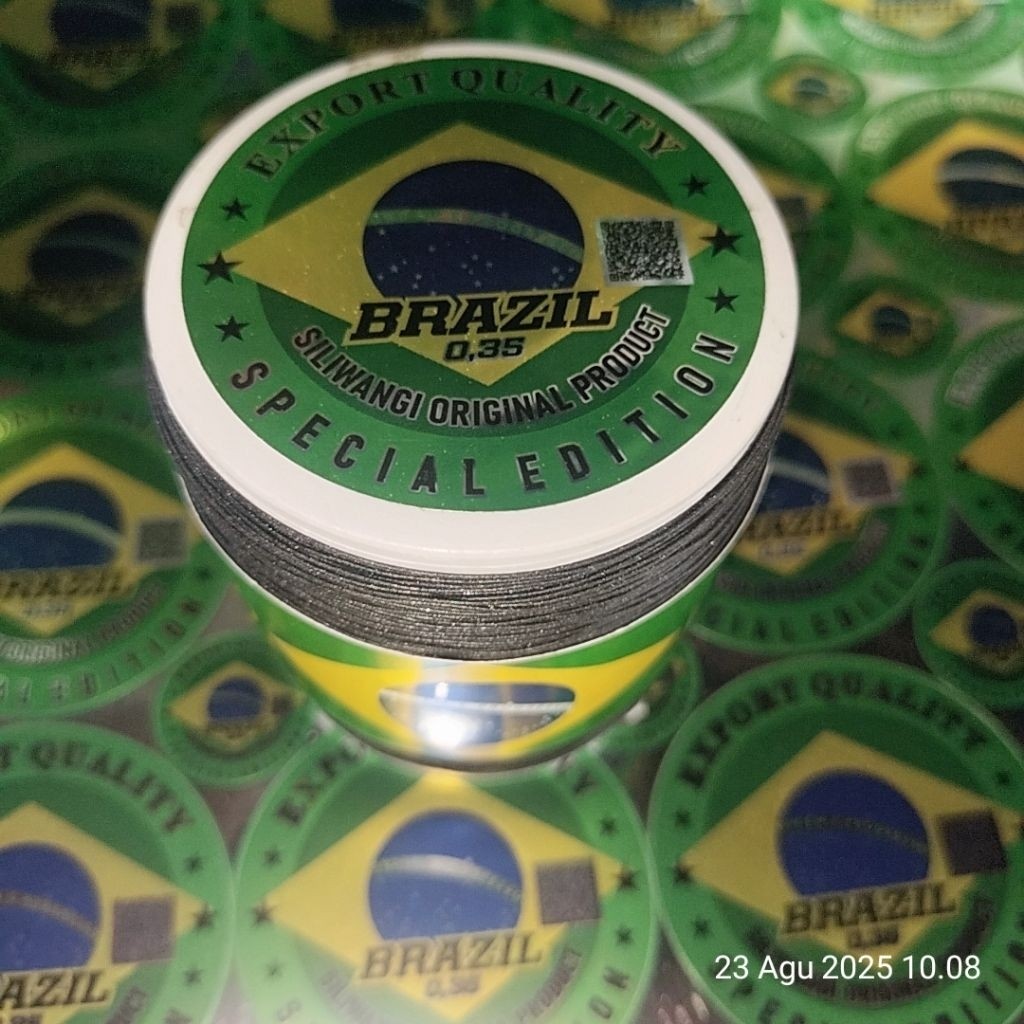 NEW GELASAN Gelasan BRAZIL Size 0.35 Original Siliwangi Product