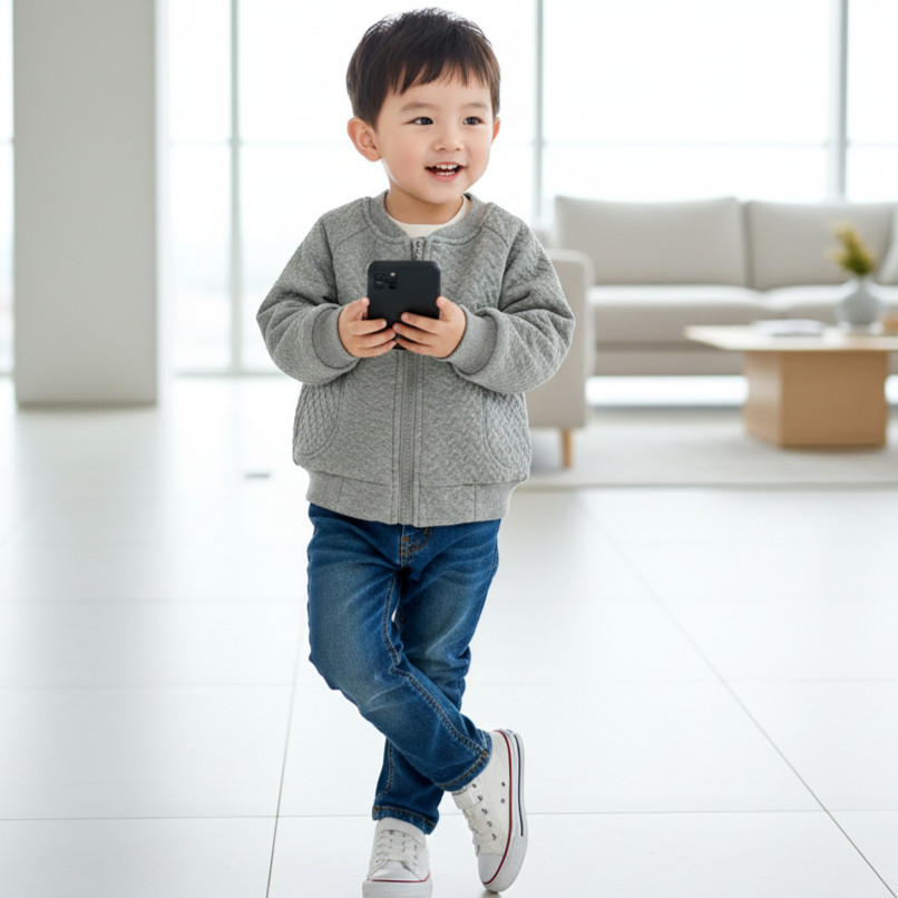 Jaket Bulu Bayi Laki Laki 0-3 Tahun Bomber Import Jaket Bulu Anak Laki Laki