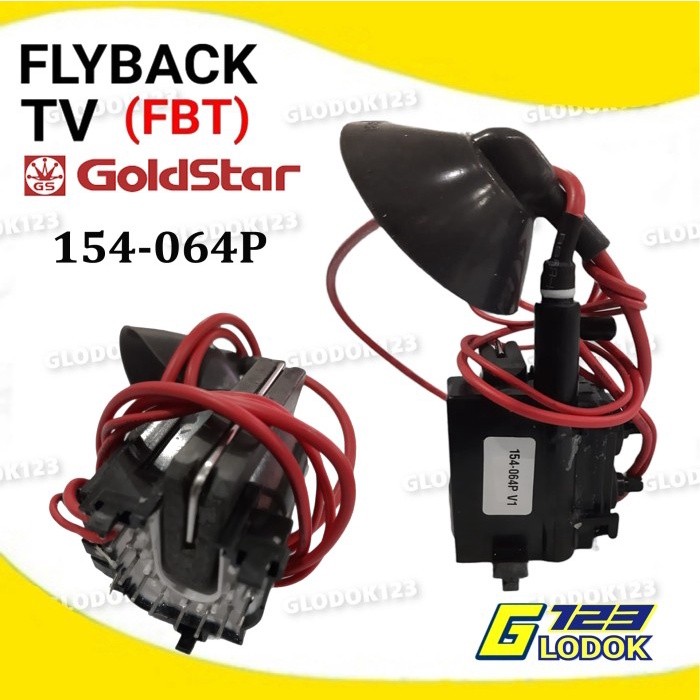 Flyback Playback FBT TV Goldstar 154-064P 154 064P 154 064 P Biru