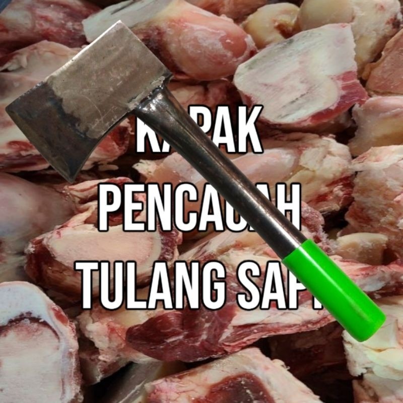 Pisau Dapur Besar Kapak Pencacah Tulang Daging Sapi Berkualitas