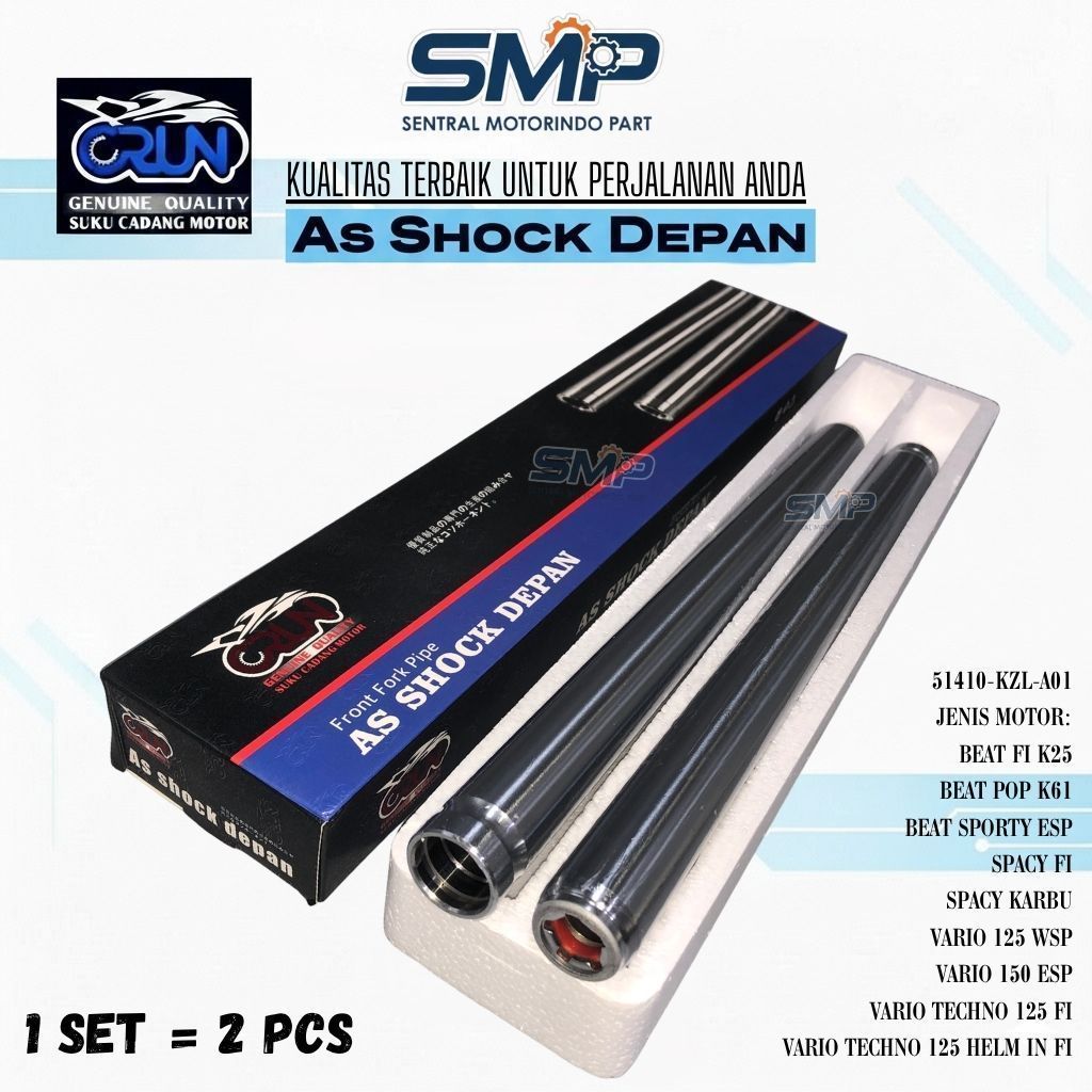 CRUN As Shockbreaker / As Shock Depan KZL Beat FI Beat Pop Sporty Scoopy Spacy FI Vario 125 150