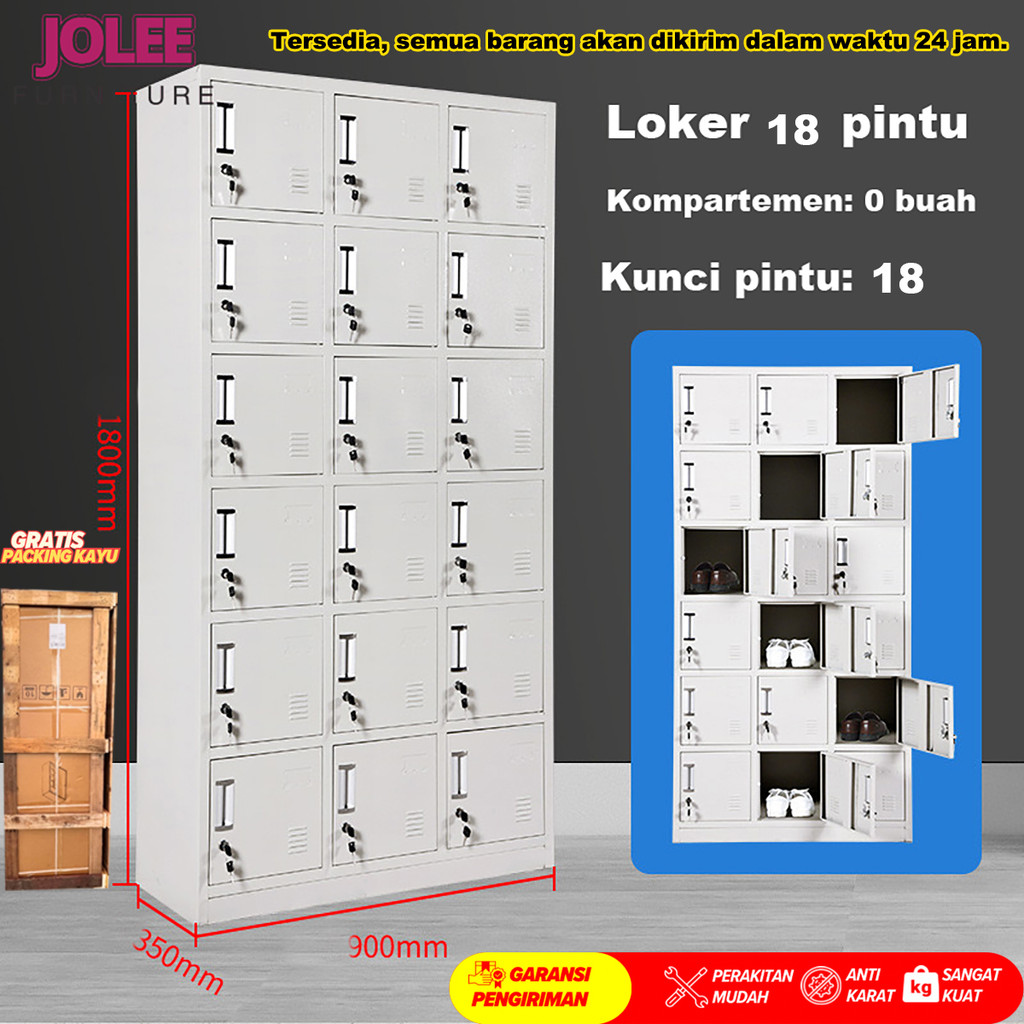 Loker Besi 1-24 pintu Lemari Arsip Lemari Besi Filling Cabinet loker,Lemari pakaian multi pintu