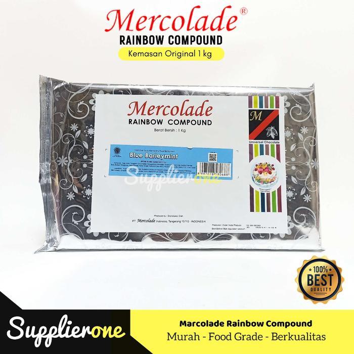 Mercolade Rainbow Compound 1kg / Cokelat Batang Marcolade - Barley mint