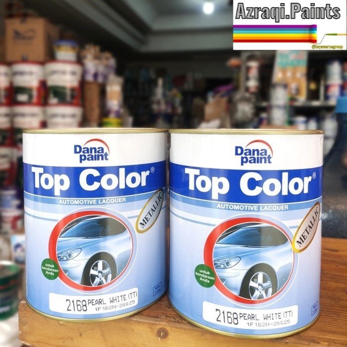 TOP COLOR DANA PAINT  PEARL WHITE TT METALLIC 2168 ( 1,5 KG )