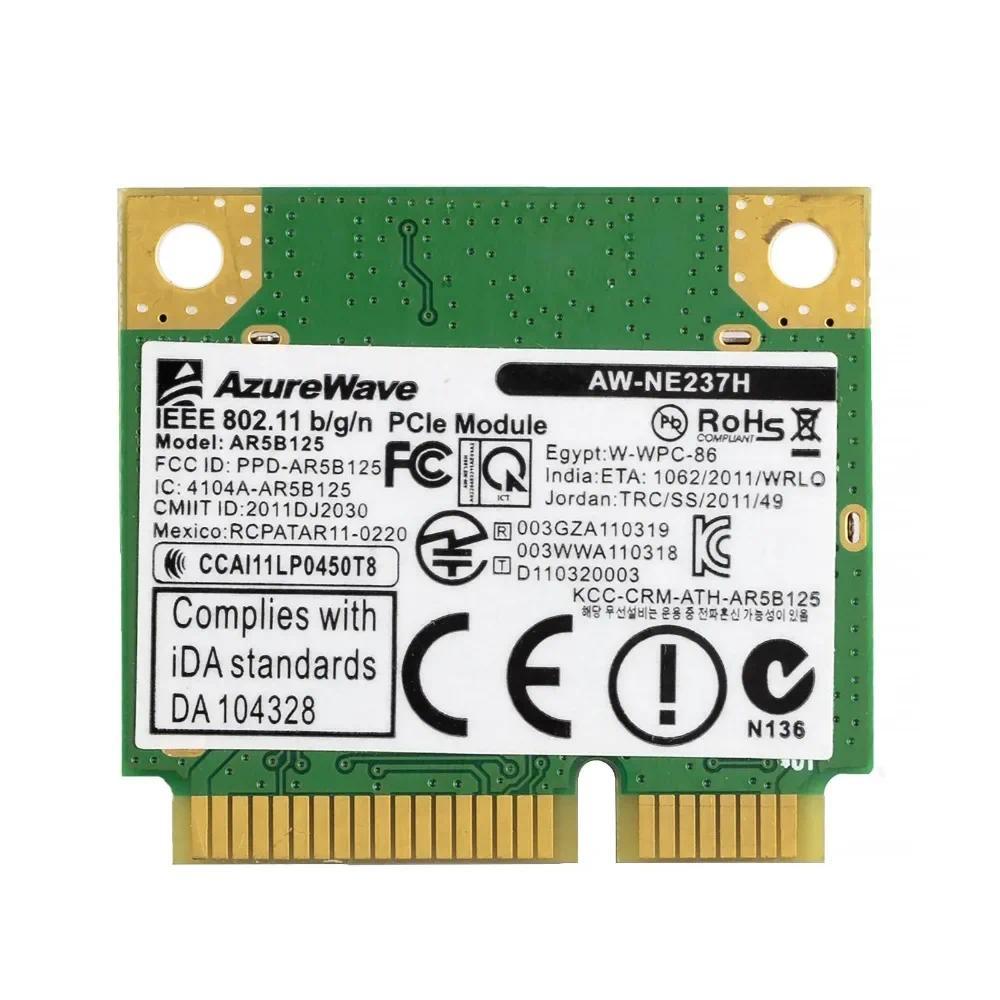 Card for Qualcomm Atheros AR9485 AR5B125 AWNE237H DELL  DW1506 Half Mini Pcie Wireless Card dell son