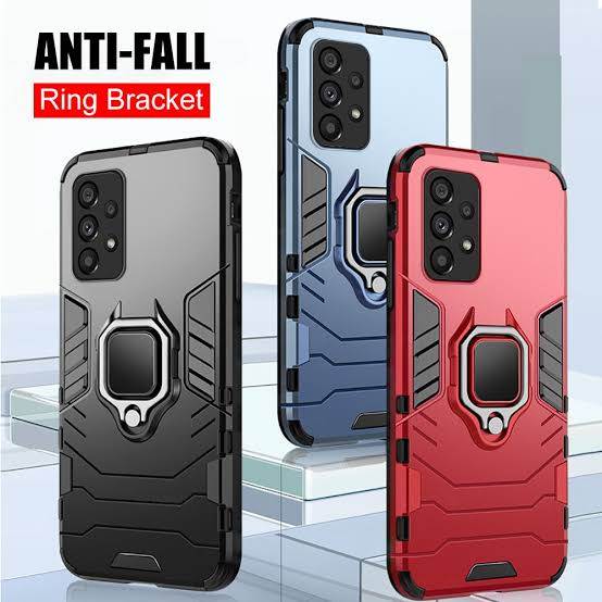 CASE SAMSUNG A23 A33 A53 A73 RUGGED ARMOR ROBOT STANDING IRING CASE