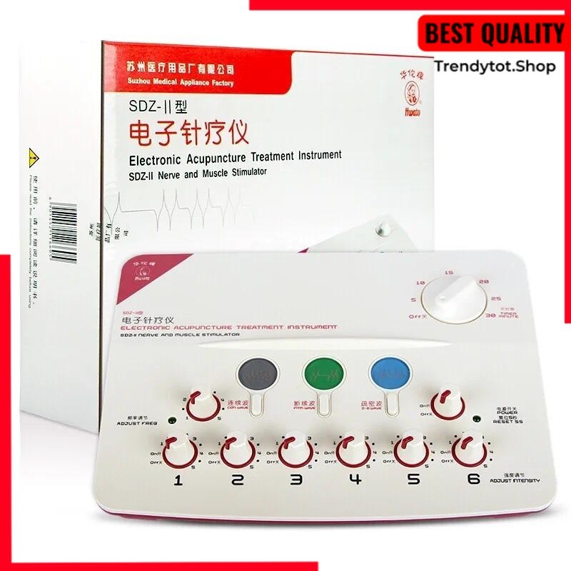 DISKON Hwato sdz-ii Electronic Acupuncture Treatment instrument nerve and muscle stimulator 6 Channe