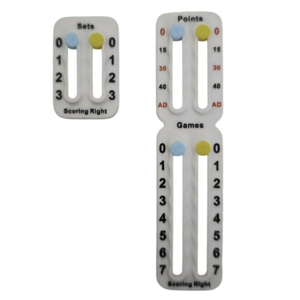 Tennis Scorekeeper for Racket Padel Portable Pickleball Paddle Scorekeeper Easily Mounted Small Scor