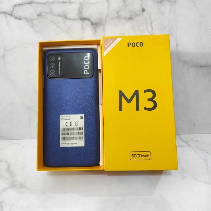Xiaomi Poco M3 Ram 4/64GB | Rom 6/128GB Second Resmi Gadget Style Store