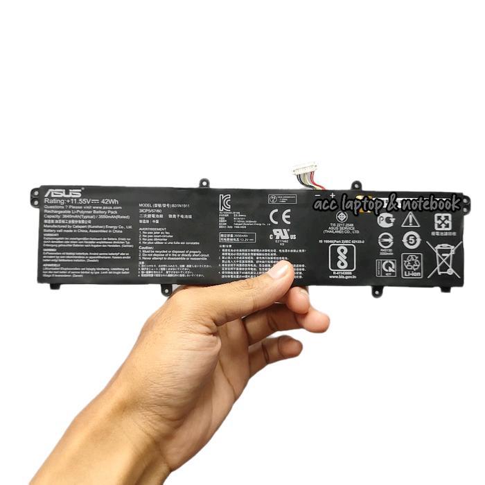 Original Baterai Laptop Asus VivoBook Flip 14 TM420IA M413 M413DA F413 F413FF S413 B31N1911