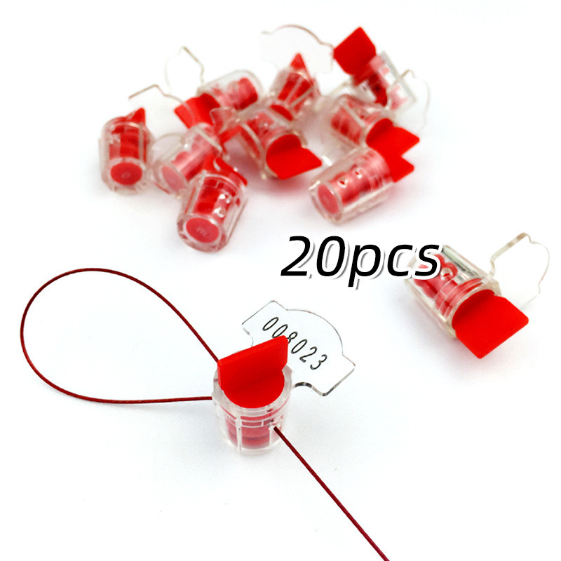 20PCS Segel Plastik Meteran PLN / Segel PLN Untuk Meteran Kwh Air