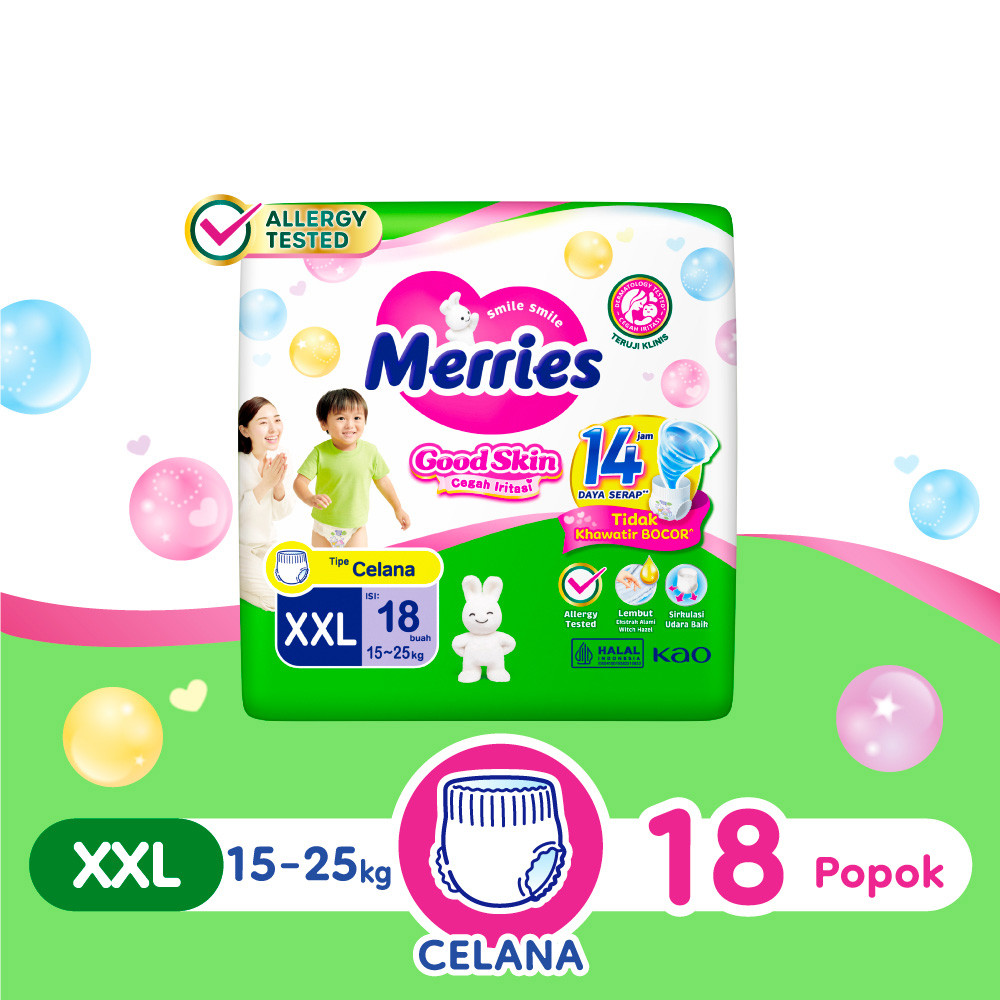 Merries Pants Good Skin 18'S  Xxl