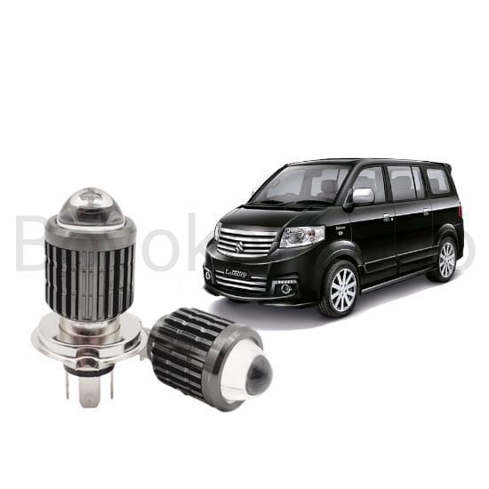2pcs Lampu Utama LED H4 Laser Putih Mobil Suzuki APV Byk