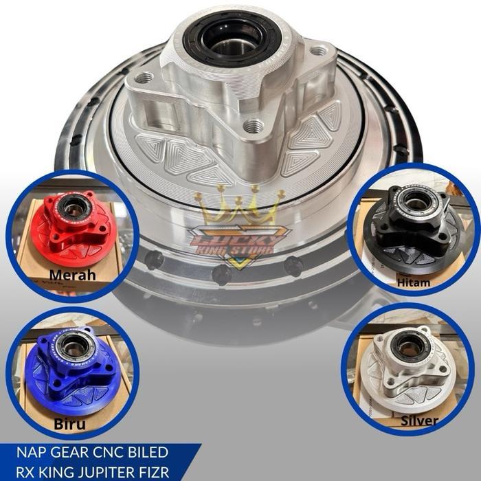 Nap gear rx king rxz rxz jupiter fizr cnc biled - Merah
