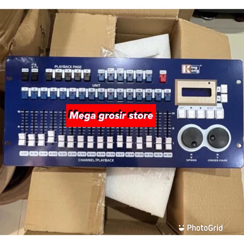 Mixer lampu Kingkong 256A mixer lighting kingkong 256a