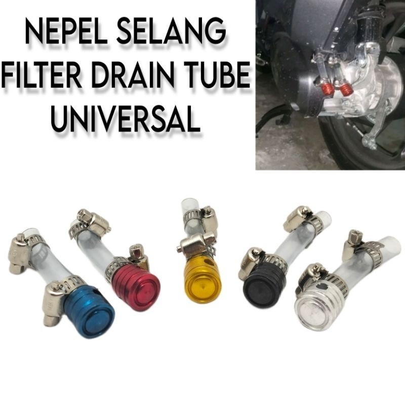 TUBE DRAIN SELANG PEMBUANGAN FILTER UDARA CVT HONDA YAMAH VARIO 125 150 PCX ADV BEAT VARIASI