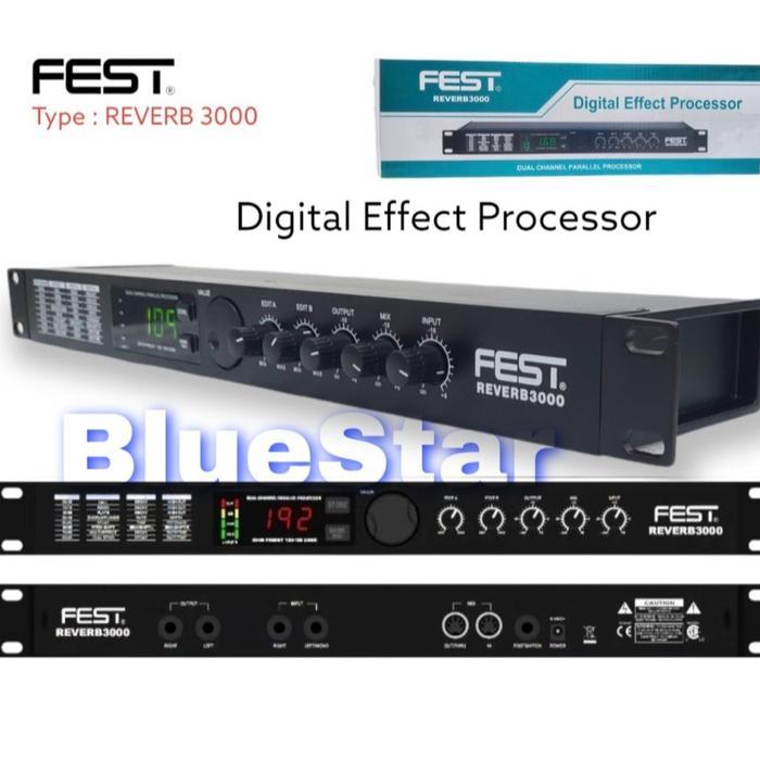 Effect Vokal Fest Reverb 3000 Original FEST Reverb3000