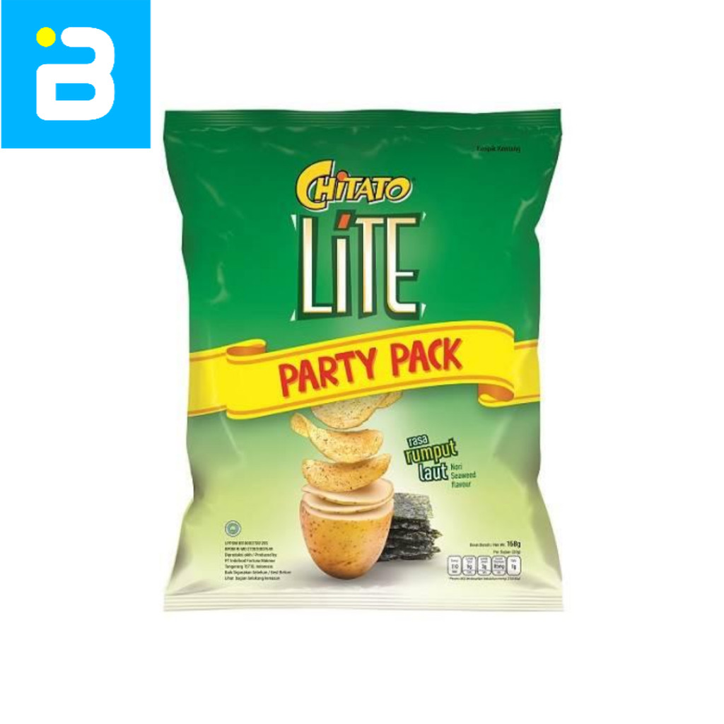 Chitato Lite Party Pack Rumput Laut 168G