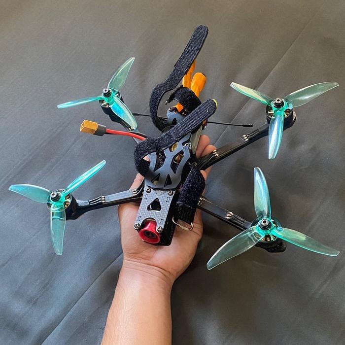 Drone fvp.  Drone rakitan.  Digital dji air unit