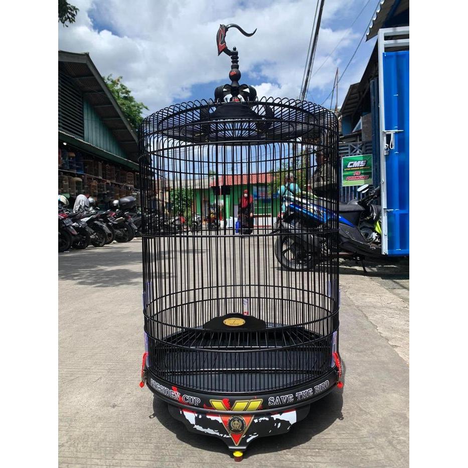 SANGKAR KANDANG MURAI BNR PRESIDEN CUP 6 NEW ORIGINAL BNR (NO2) - 1 warna, Sangkar Saja