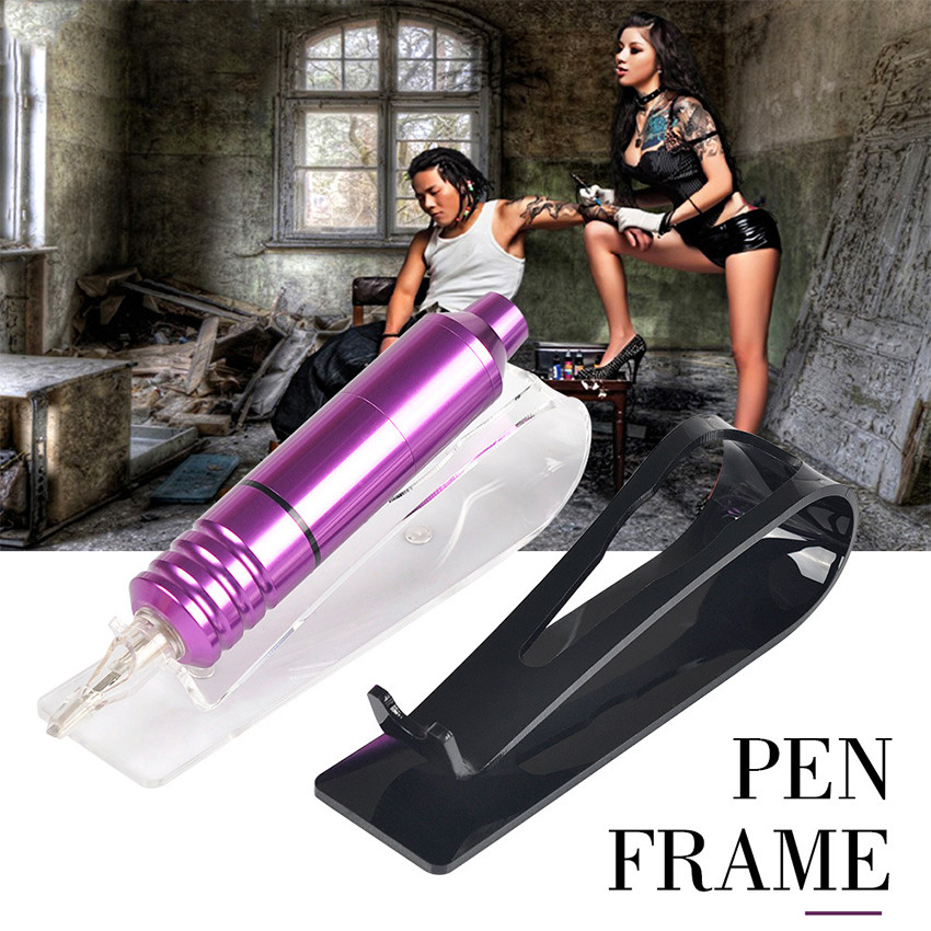Pen Tray Tattoo Holder Tempat Penyimpanan Mesin Tato Di Atas Meja Portable Multifungsi Heavy Duty