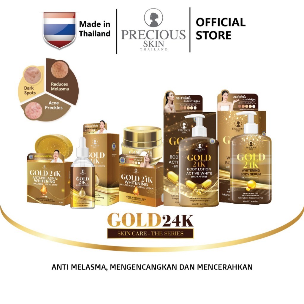 PRECIOUS Ori Thailand GOLD SERIES Body Care & Skin Care Whitening