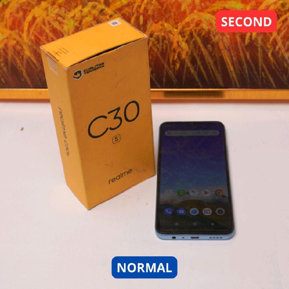 REALME C30S 4/64 GB HP SECOND ORIGINAL SINAR MUTIARA CELL