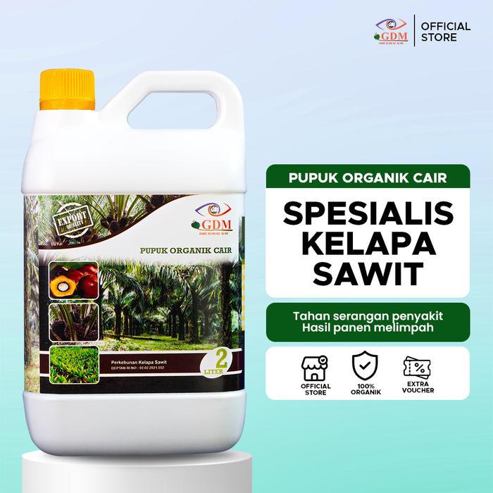 PROMO  Pupuk Organik Cair GDM Kelapa Sawit [2 Liter]