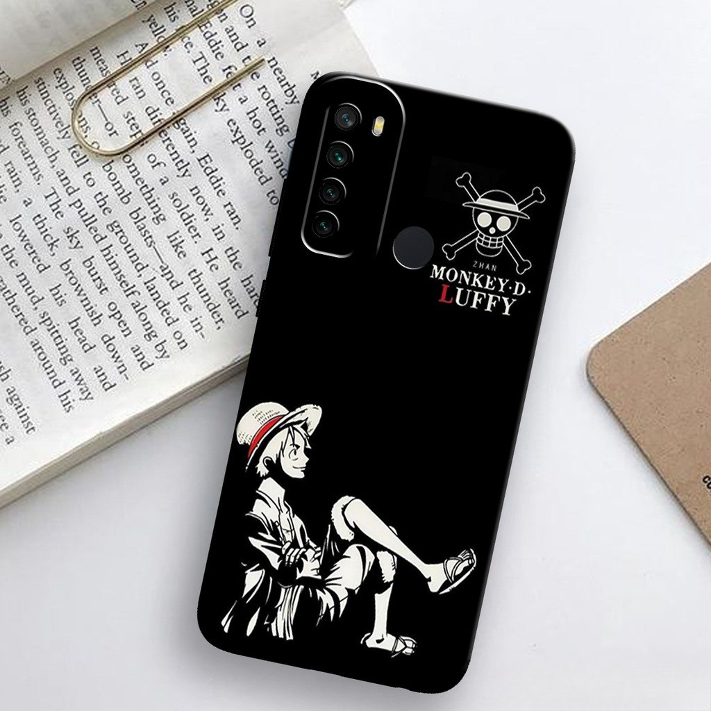 Case REDMI NOTE 8 -  - Casing REDMI NOTE 8 - Fashion Case - LUFFY - Skin Handphone - Silikon REDMI N