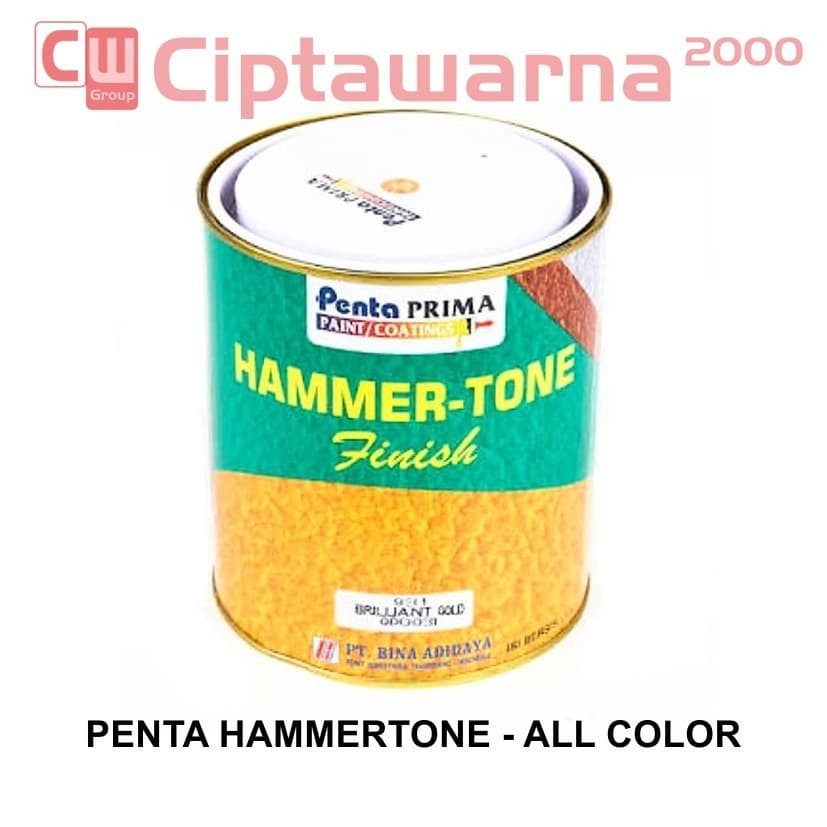 Penta Hammertone Cat Pagar Besi rolling door Sintetis Cat Duco Anti Karat - B1 CWS