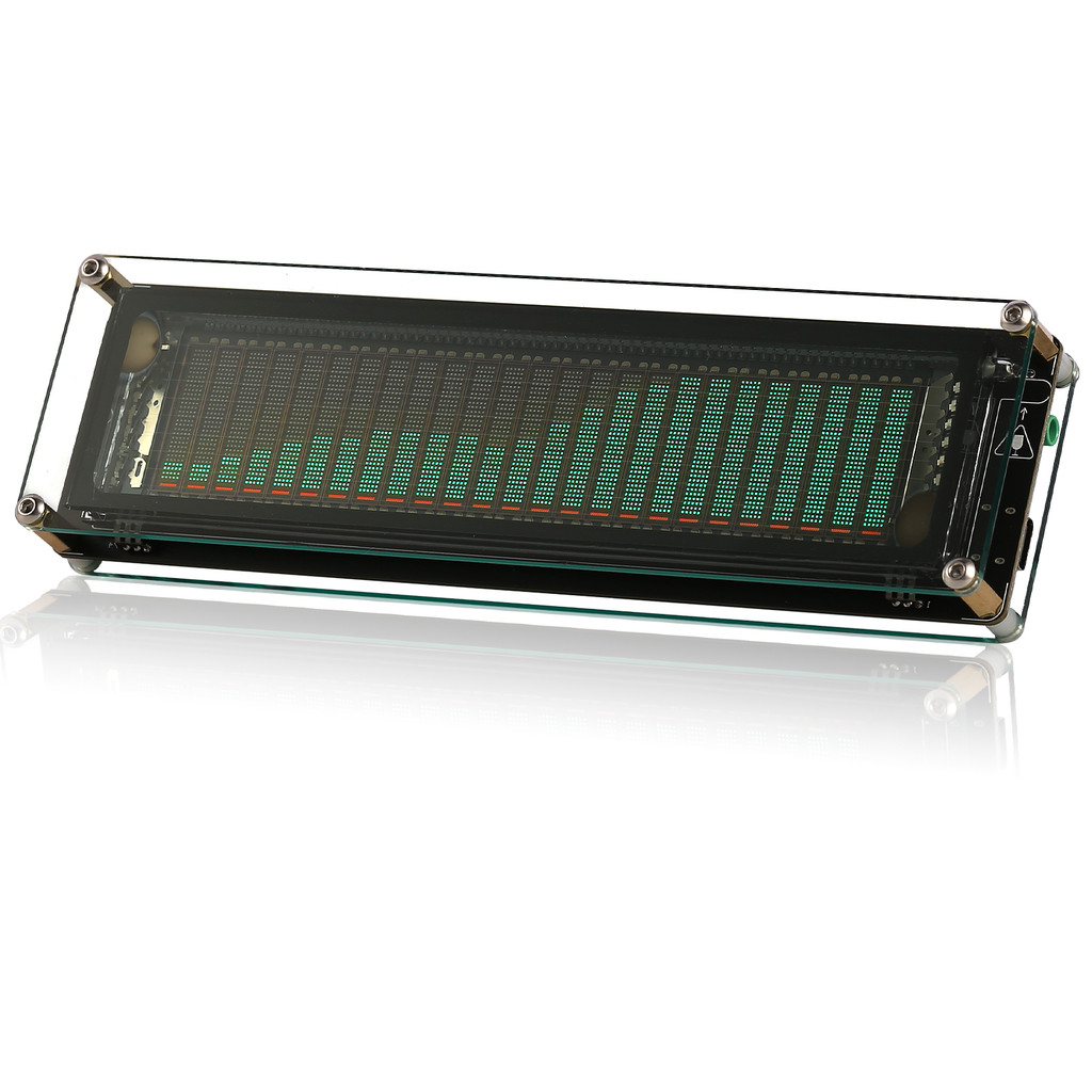 Nobsound AK2515 Bluetooth 50 MIC Pick up Auo Spectrum Analyzer VFD Sound Level Meter VU Meter Screen