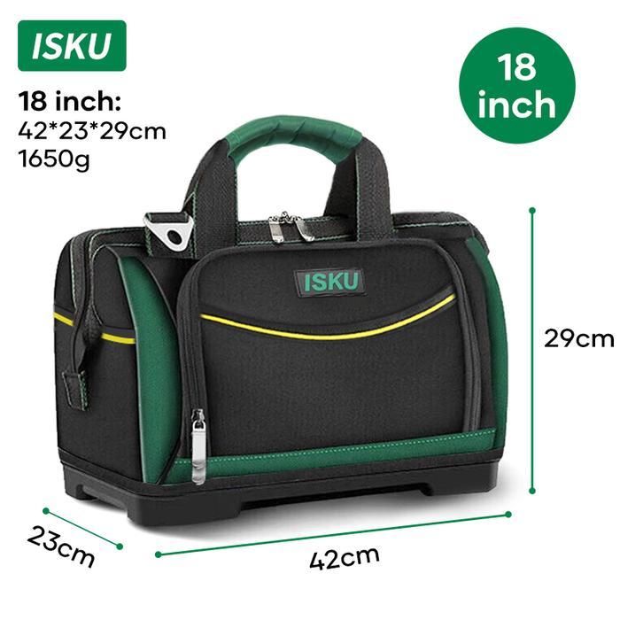 FIXCORNER Toolbag 16-20 inch Kain Oxford Tebal Tas Alat Perkakas Kuat Tas Perkakas Toolkit Toolbox 1