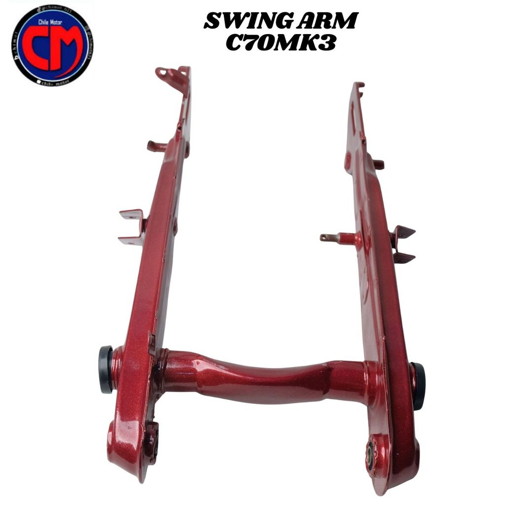 Swing Arm Honda C70MK3 C70 MK3 Merah