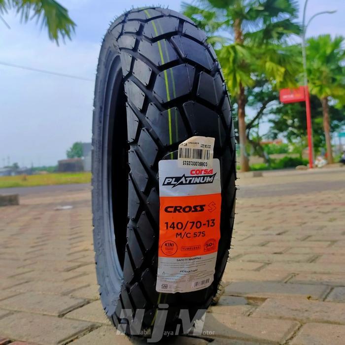 Ban Corsa Cross S 140/70-13 Nmax PCX 160 ADV Tubeless Ring 13 Belakang