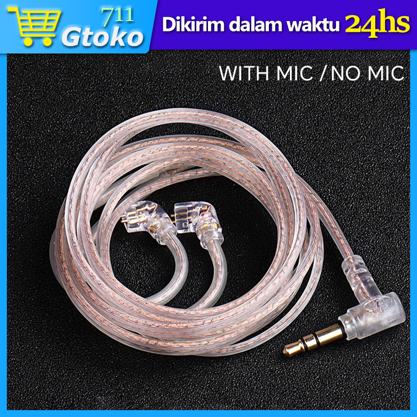Kabel KZ Copper Earphone Cable HIFI Kabel KZ EDX Pro KZ ZSN Pro X KZ ZEX Pro KZ EDA CCA CRA JCALLY P