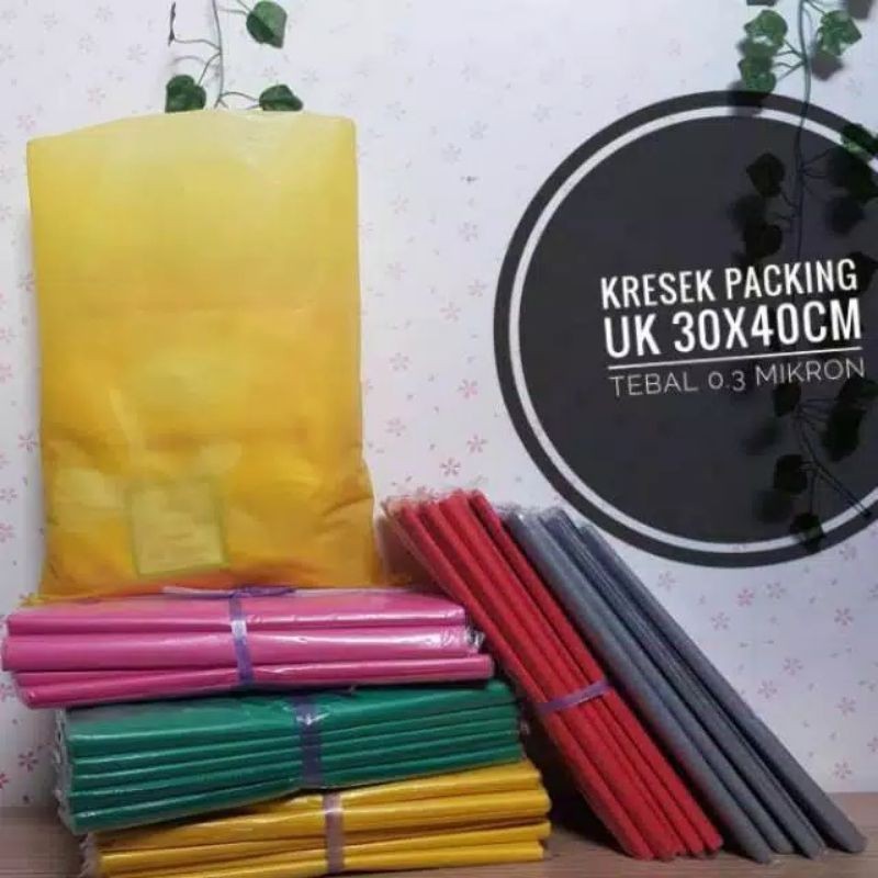 kantong plastik Uk 30×40 cm Tebal 0.45 mikron