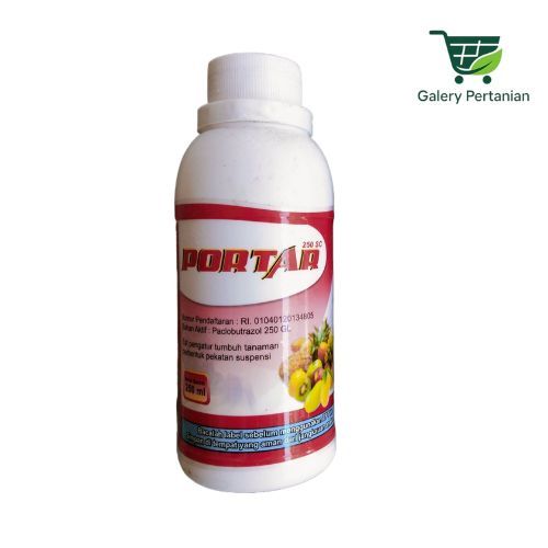 Pupuk Pembantu Pembuahan Portar 250SC Paclobutrazole 250ml Untuk Buah Lebat. Portar