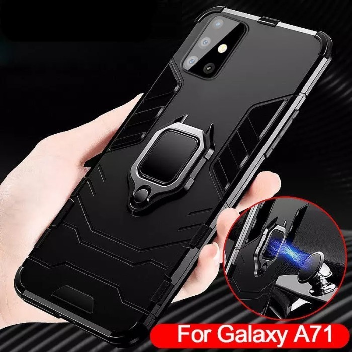SAMSUNG A71 2020 CASE ROBOT ARMOR IRING STANDING CASE