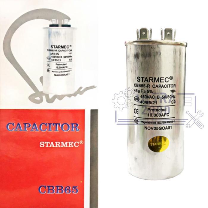 CAPASITOR AC 45UF / KAPASITOR AC 45 UF