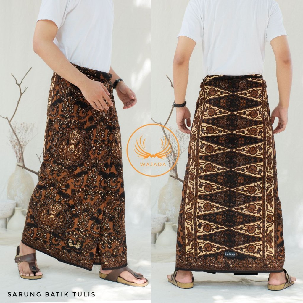 ASF5 SARUNG BATIK PRIA DEWASA || SARUNG CAP TULIS || SARUNG SANTRI PUTRA