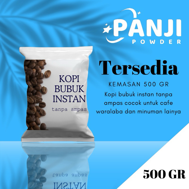 ARABICA GOLD KOPI HITAM TANPA AMPAS 500 GRAM KOPI INSTAN BUBUK TANPA AMPAS KOPI HITAM BUBUK