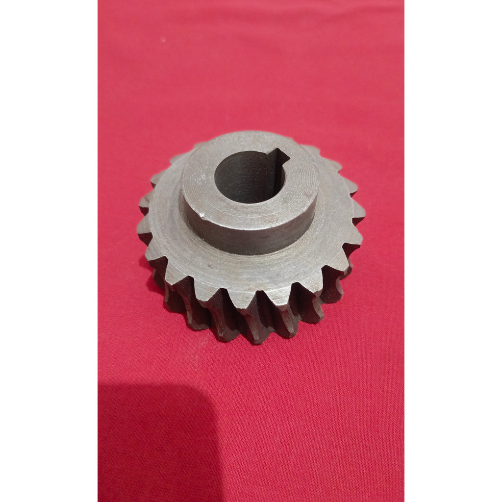 Gear Worm Tebal mesin Rice Polisher N70 - Diesel_Raja