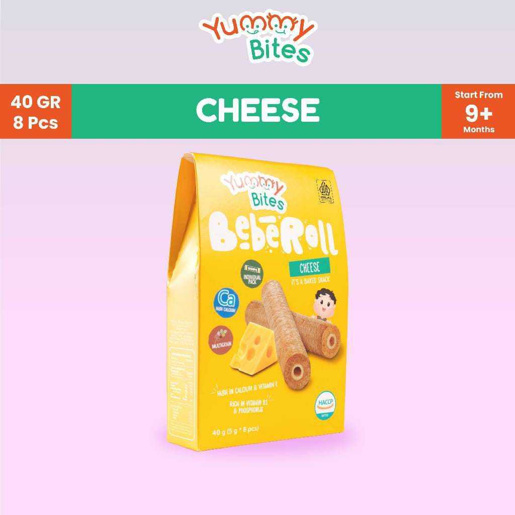 YUMMY BITES-YUMMY BITES BEBEROLL CHEESE 40GR