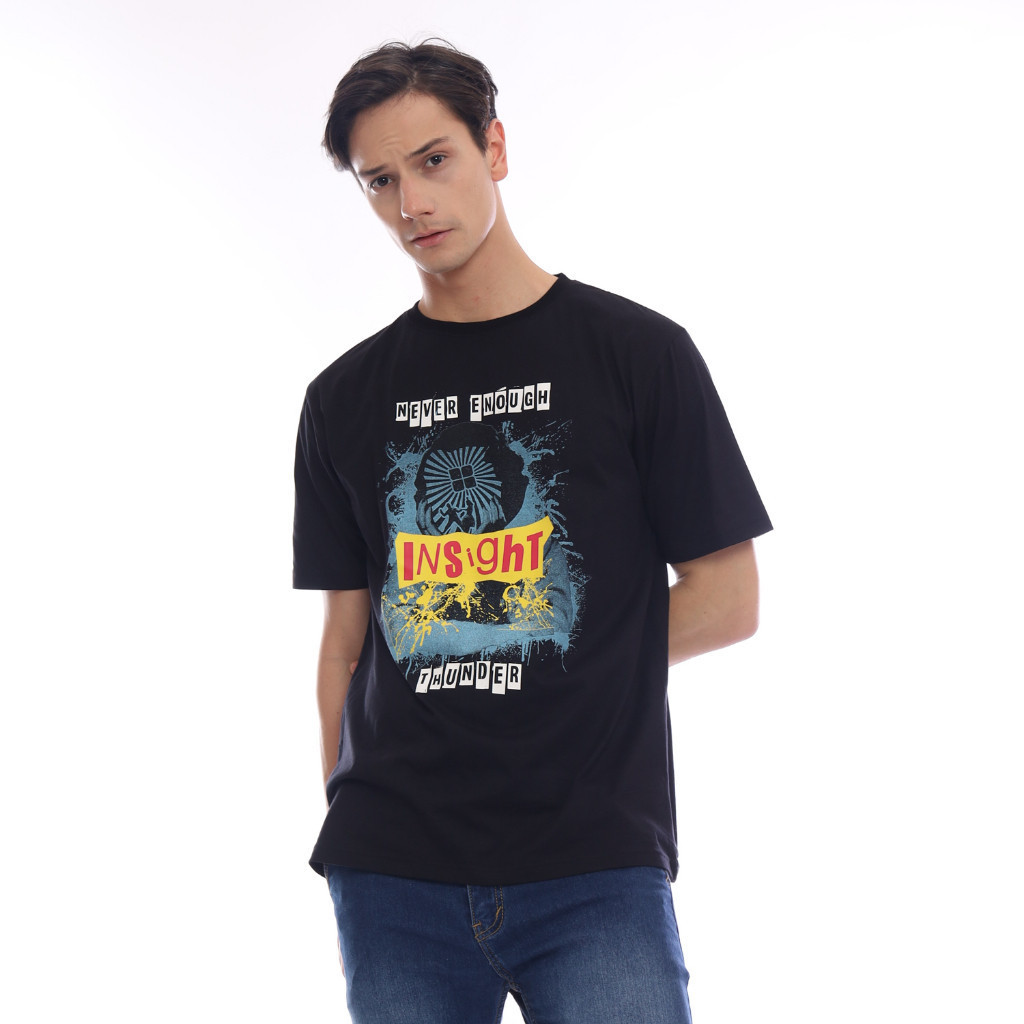 ORI  Insight Kaos Lengan Pendek Pria Pistols Tee Planet Surf Tee