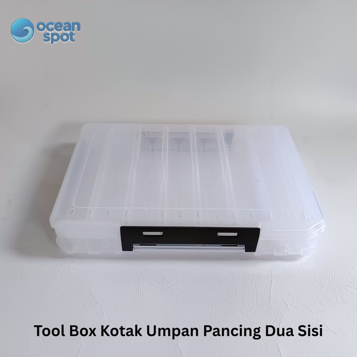 Tool Box Kotak Umpan Pancing Dua Sisi ( Double Side Lure Box ) ( ocean spot )
