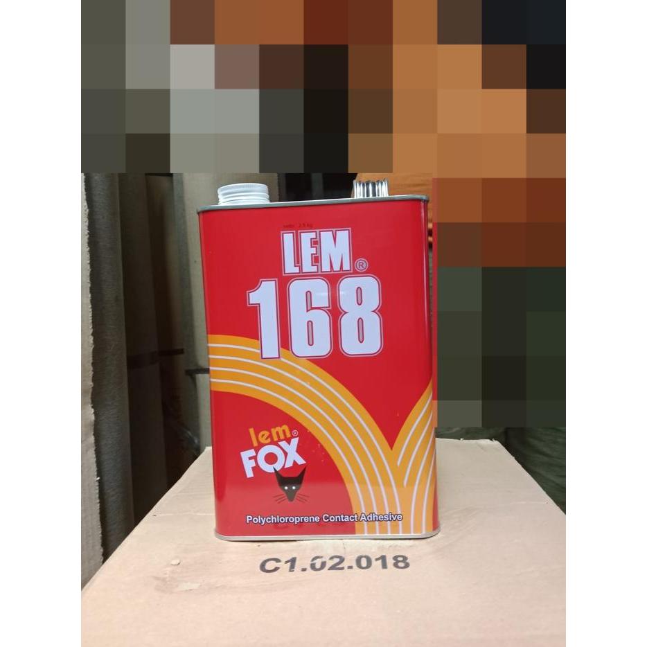 LEM 168 POLOS BLEK LEM FOX 168 LEM KUNING LEM KAYU 168 FOX POLOS LEM 168 SPRAY - 2.5 KG