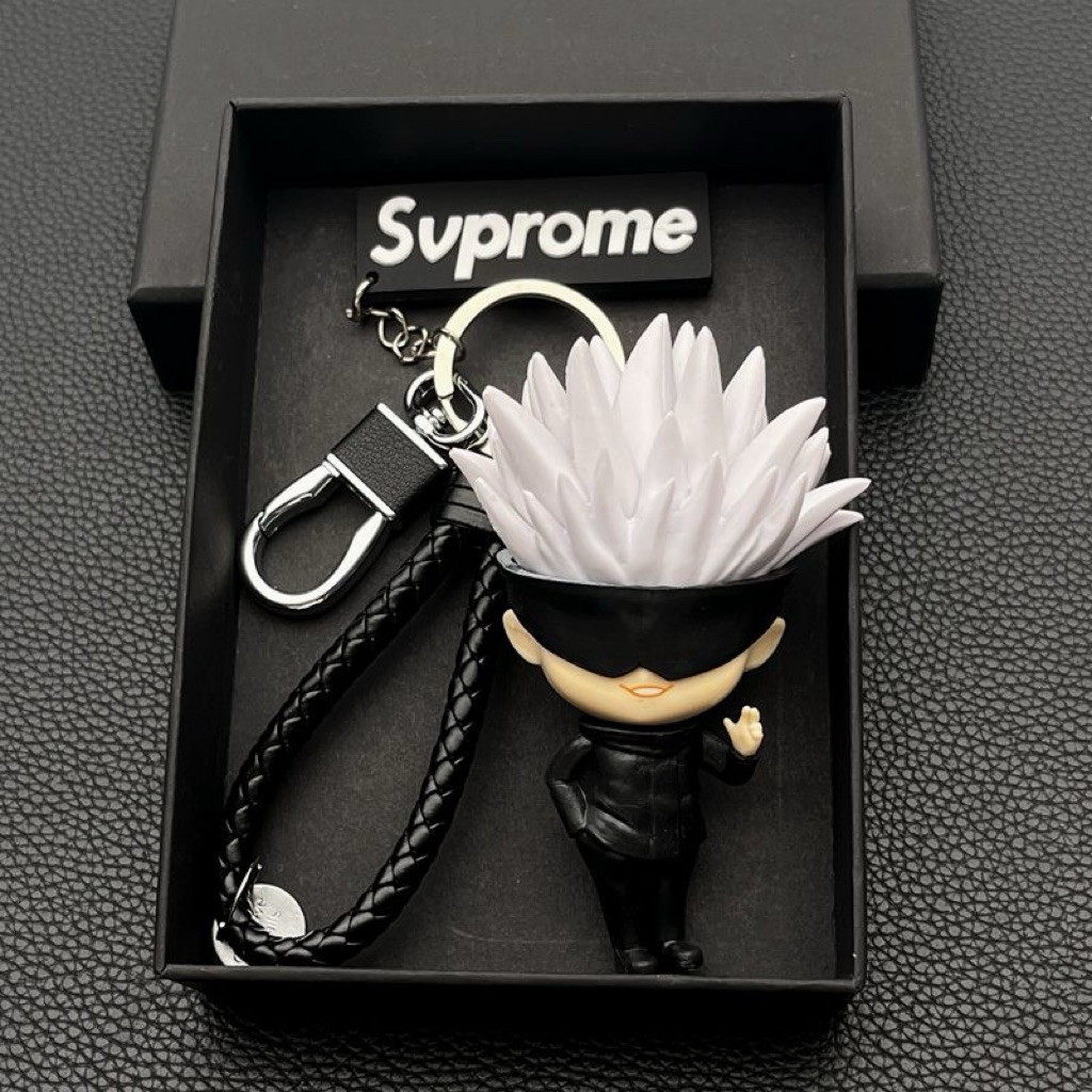 [PREORDER] Gantungan Kunci Q Jujutsu Kaisen – Gojo Satoru,Itadori Yuji & Sukuna Couple Keychain