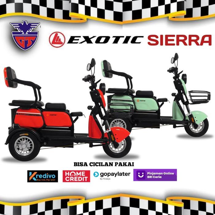 Sepeda Listrik 3 Roda E-Bike Exotic Sierra