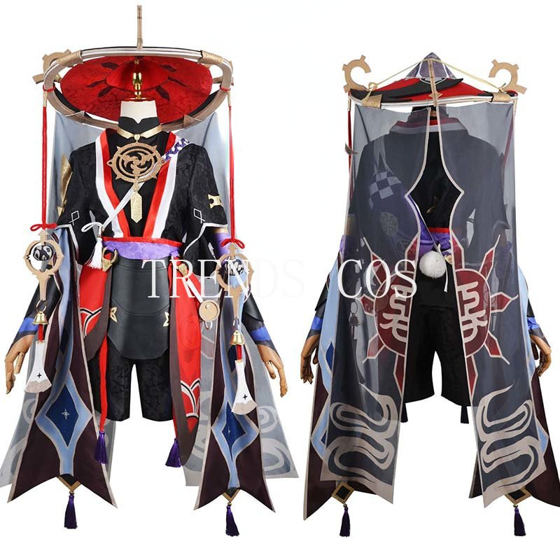 Scaramouche Cosplay Costume Balladeer Full Set Halloween Scaramouche Outfits for Comic ConGO
