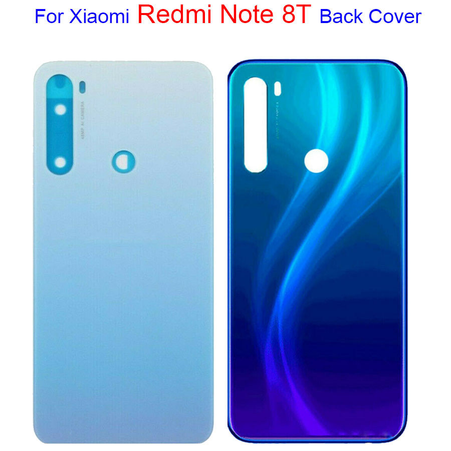 AAA For Xiaomi Redmi Note 8t Battery Cover Back Glass Panel Rear Door Housing Case For Redmi Note 8t